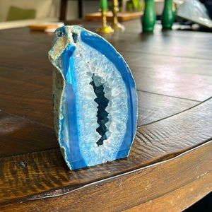 Blue Crystal Geode